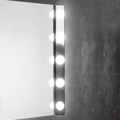 Ebir LED spiegellamp Hollywood, 60cm 5-lamps blister