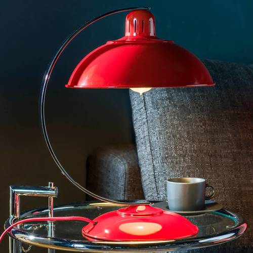 Elstead In fris rood - tafellamp Franklin