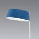 STILNOVO In azuurblauw ontworpen LED vloerlamp Oxygen_FL2