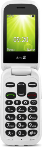 Doro 2404 Rd/wh Easy To Use Mobile Phone - Red
