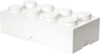 LEGO Brick 8 opbergbox - wit