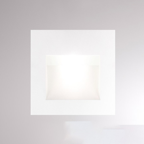 Molto Luce LED wand inbouwlamp Pan, wit