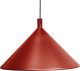 Martinelli Luce Cono hanglamp rood, Ø 30 cm