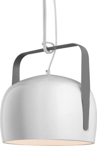 Karman Bag - witte hanglamp Ø 21 cm, glad