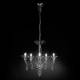 Mettallux Kroonluchter Dedalo 5-lamps chroom