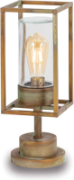 Moretti LUCE Sokkellamp Cubic³ 3369 messing antiek/helder