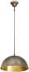 Moretti LUCE Hanglamp Circle goud / messing antiek, Ø25cm
