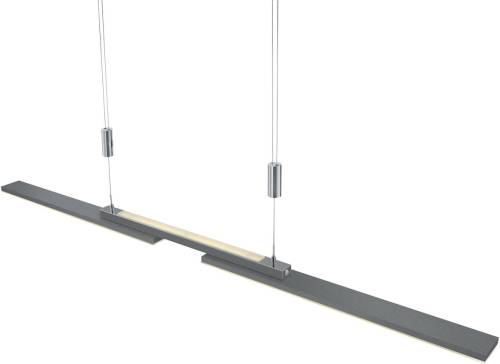 B-Leuchten Less LED hanglamp, antraciet