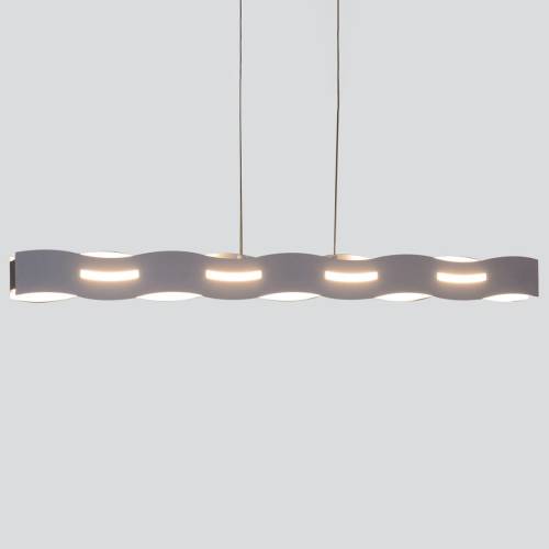 ECO-Light LED hanglamp Wave nikkel