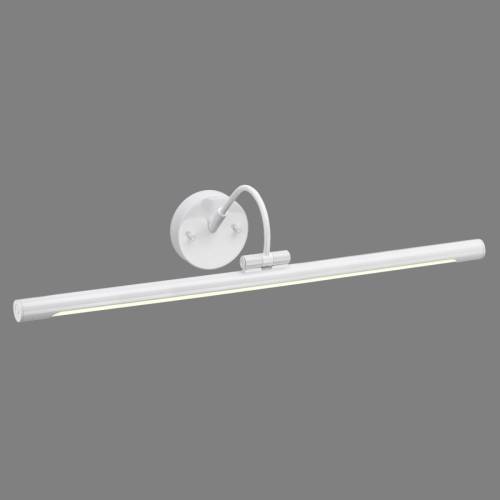 Elstead LED schilderij verlichting Alton in wit, 67 cm