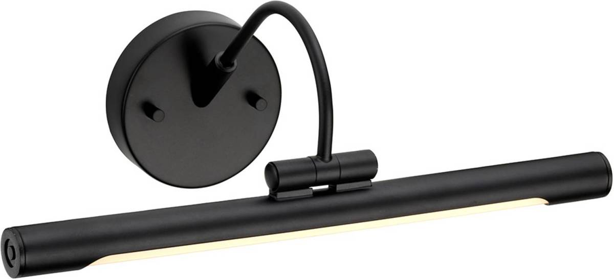Elstead LED schilderij verlichting Alton in zwart, 39 cm