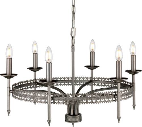 Elstead Kroonluchter Crown 6-lamps