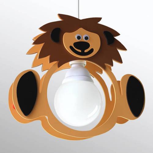 Elobra Kinderkamer hanglamp Leeuw Leo