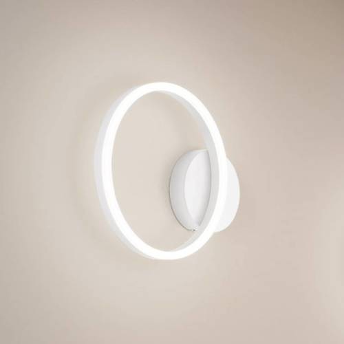 Fabas Luce LED wandlamp Giotto, 1-lamp, wit