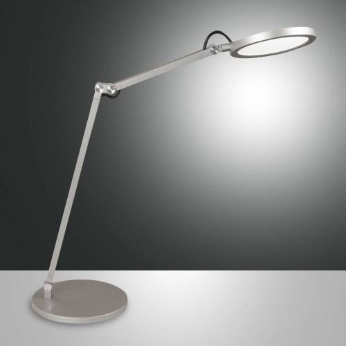 Fabas Luce LED bureaulamp Regina met dimmer, alu