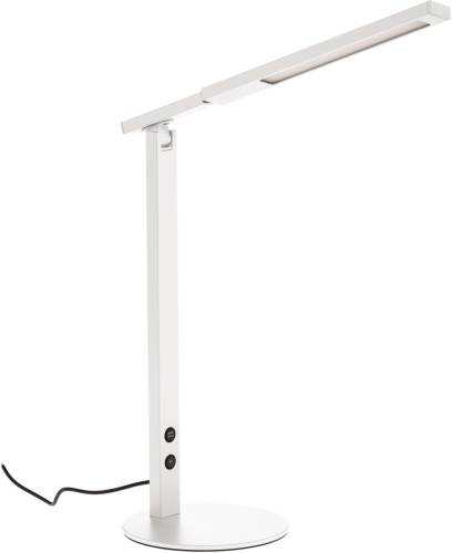 Fabas Luce LED bureaulamp Ideal met dimmer, wit