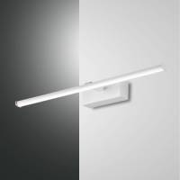 Fabas Luce LED wandlamp Nala, wit, breedte 50 cm