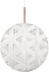 Forestier Chanpen M Hexagonal hanglamp, wit