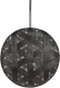 Forestier Chanpen M Hexagonal hanglamp, zwart