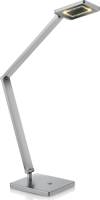 Knapstein LED tafellamp Space met touchdimmer mat nikkel