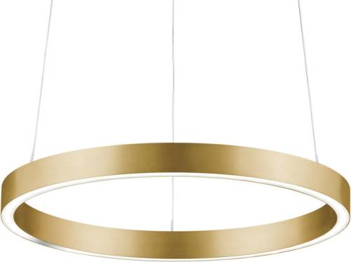 Knapstein LED hanglamp Svea-40, gebarensensor, goud