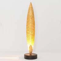 J. Holländer Tafellamp Penna goud hoogte 38 cm