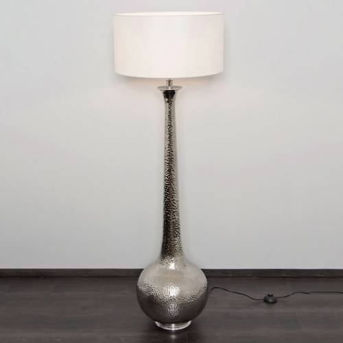 J. Holländer Vloerlamp Maestro, wit/zilver