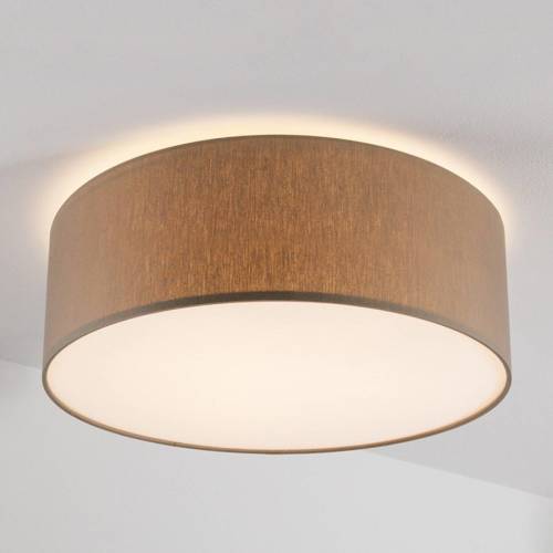 Hufnagel Grijsbruine plafondlamp Mara, 50 cm