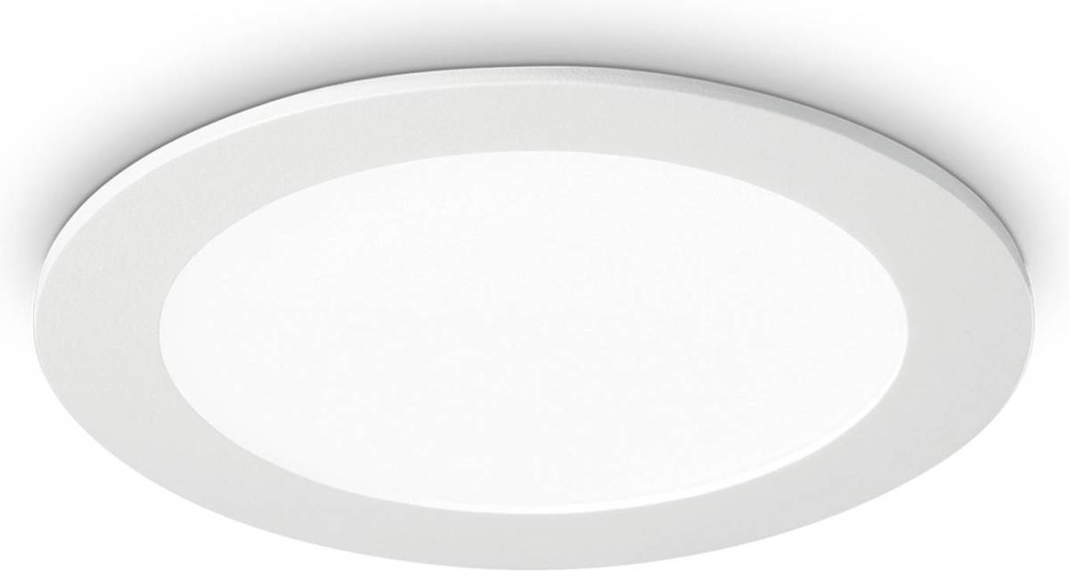 Ideallux LED plafond inbouwlamp Groove Round 3.000K 16,8cm