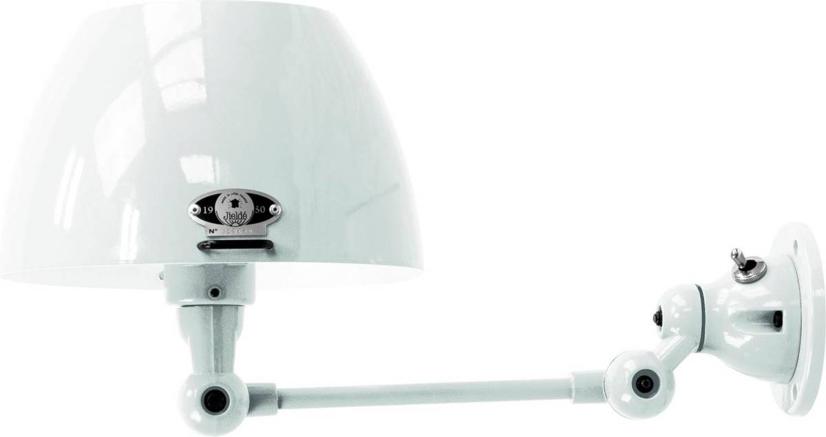Jielde Aicler AIC701 scharnier-wandlamp wit