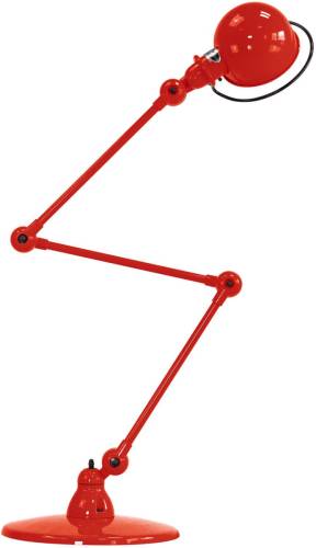 Jielde Loft D9403 scharnier-vloerlamp, rood