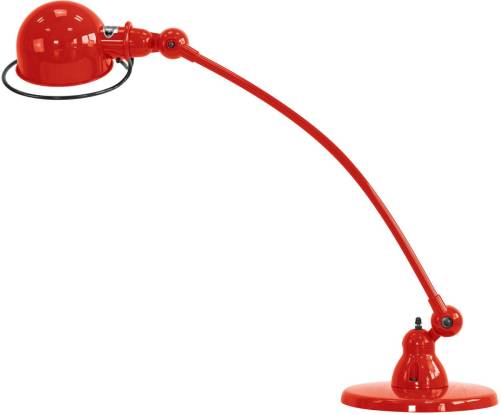 Jielde Loft C6000 tafellamp, gebogen, rood