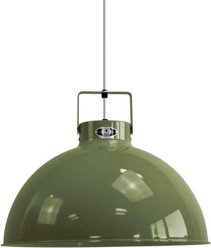 Jielde Dante D450 hanglamp, olijfgroen, Ø 45 cm