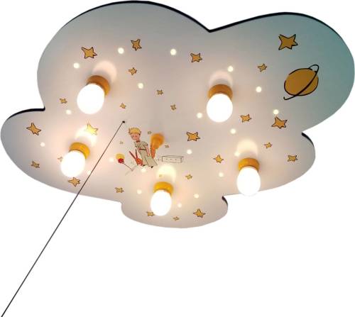 Niermann Standby Plafondlamp Kleiner Prinz wolk, wit