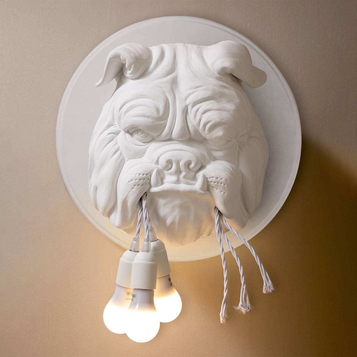 Karman Amsterdam - design-wandlamp, wit