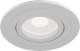 Maytoni Inbouwspot Atom, GU10, wit, ronde frame