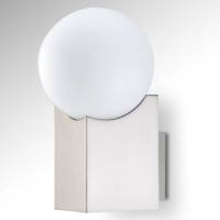Pujol Wandlamp Cub nikkel mat