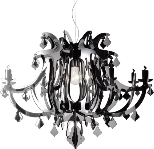 Slamp Ginetta - design-hanglamp, zilver