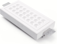 TECNICO BY Sforzin LED plafond inbouwlamp Ade T282 - 21,5 cm x 11 cm