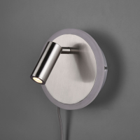 Trio Lighting LED wandlamp Jordan, 2-lamps, nikkel