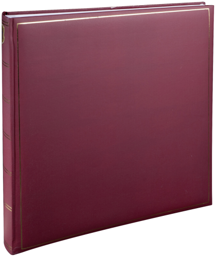 Henzo CHAMPAGNE wijnrood 35x35 70 witte pagina's 1019809