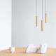 UMAGE Chimes Cluster 3 hanglamp eiken licht