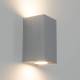 Lindby Wandlamp Kabir in de kleur geborsteld zilver