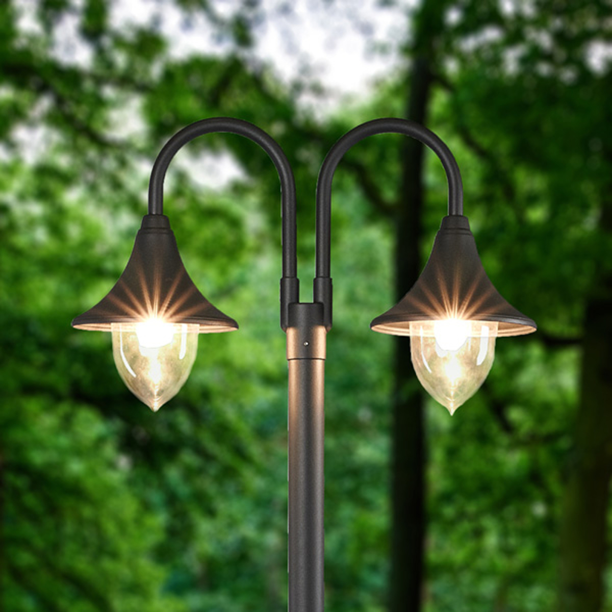 Lindby Madea - kandelaber met 2 lichtbronnen