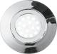 ECO-Light LED inbouwspot Zenit met IP44, chroom