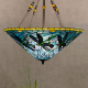 Clayre & Eef Hanglamp 5975, bont Tiffany-design