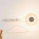 Mantra LED wandlamp Venus met kledinghaak, wit