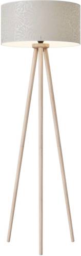 EULUNA Vloerlamp Hierro met bedrukte kap