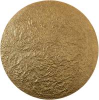 J. Holländer LED wandlamp Meteor, Ø 120 cm, goud