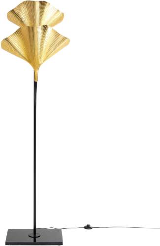 KARE Gingko Due vloerlamp met gouden bladeren